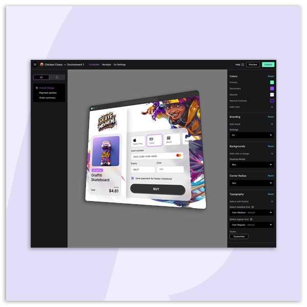 Store & Checkout Builder
